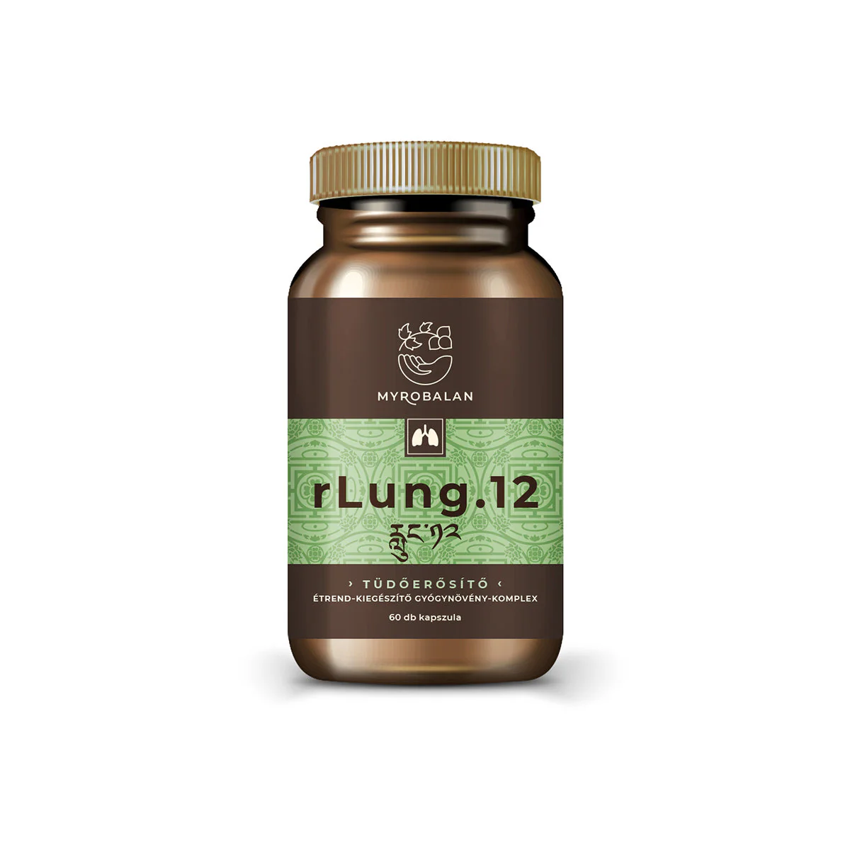 rLung.12 tüdőerősítő és tüdőtisztító gyógynövény-komplex - 60db