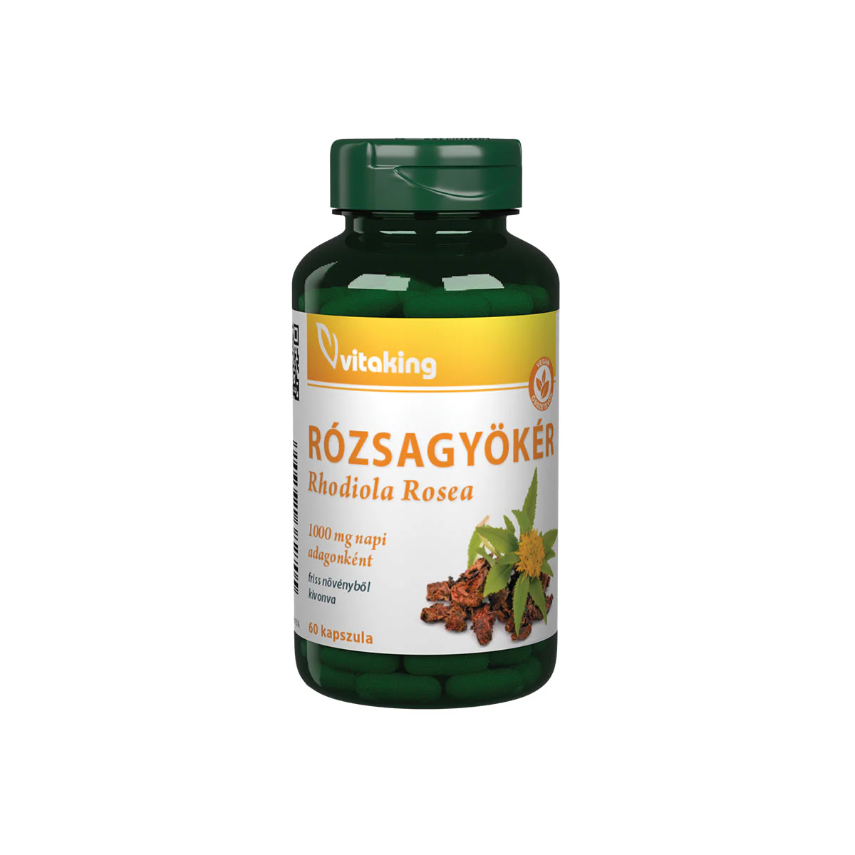 Rózsagyökér 1000mg Rhodiola Rosea - 60db