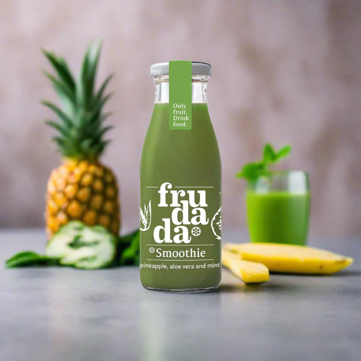 Ananász-Aloe-Menta smoothie - bio - 250ml - Image 3