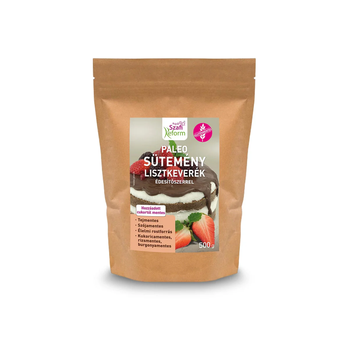 Szafi Reform paleo sütemény lisztkeverék édesítőszerrel  - gluténmentes - 500g