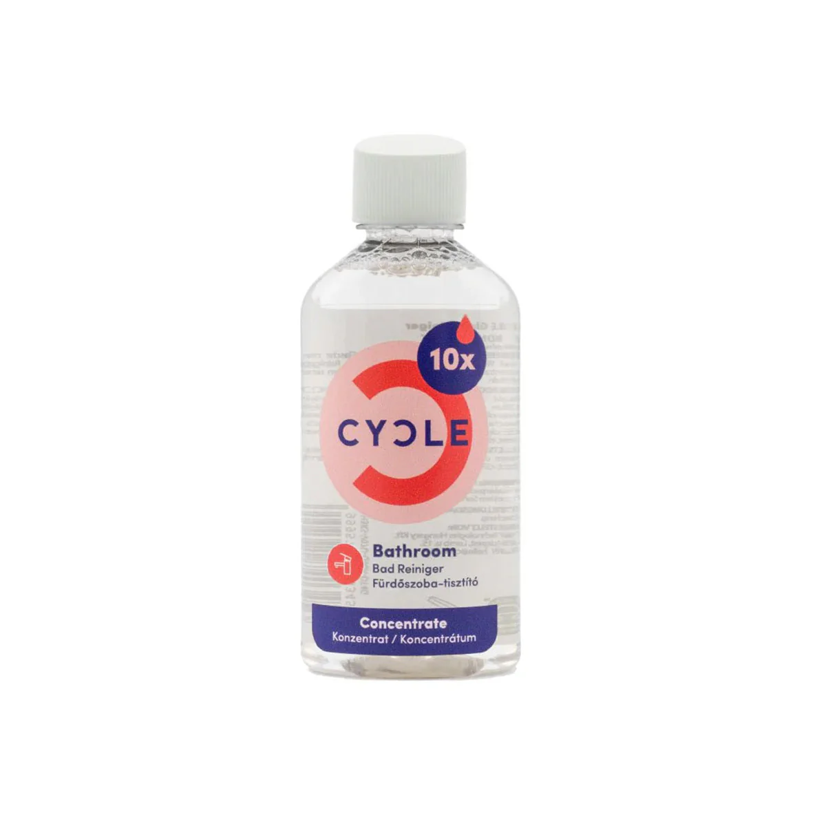 Fürdőszoba-tisztító természetes - 50ml 10x koncentrátum