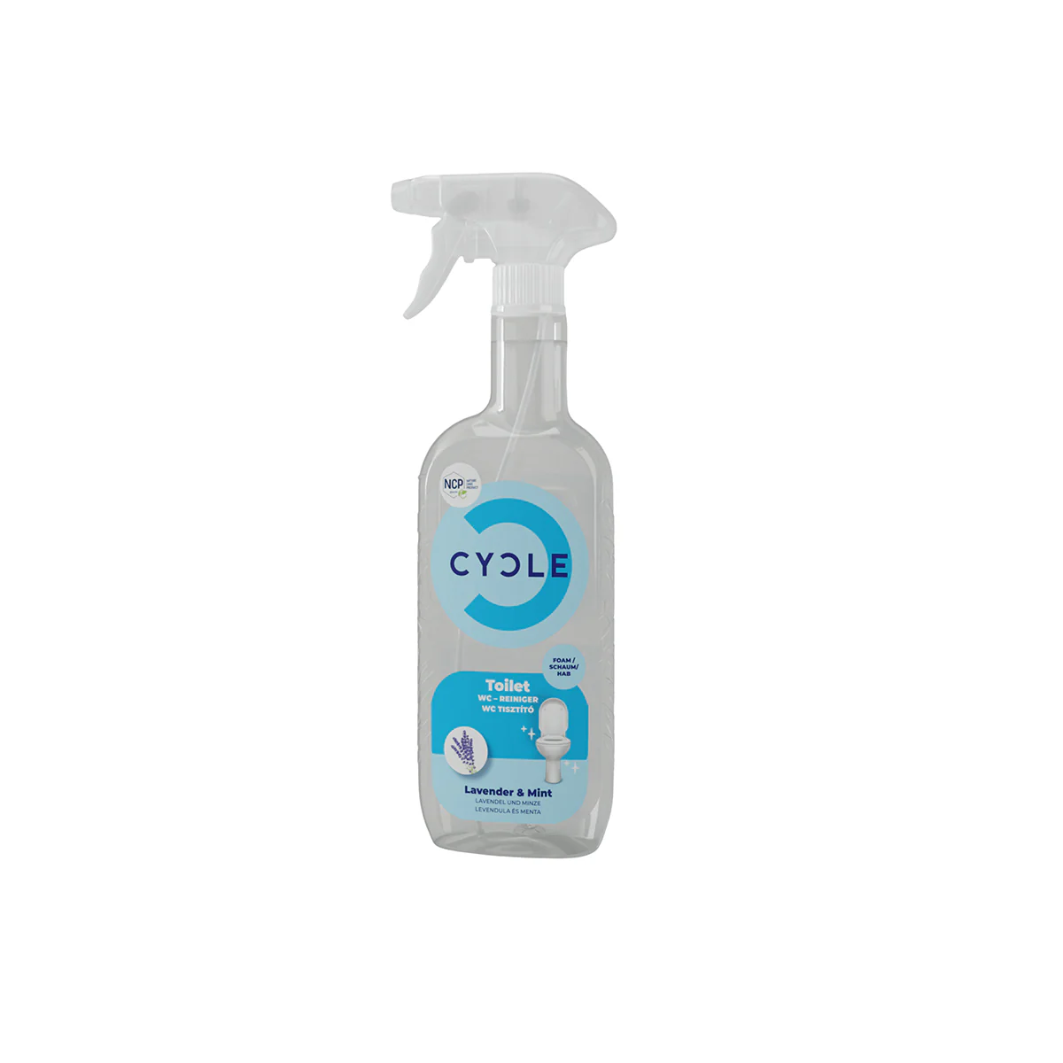 WC-tisztító hab természetes - 500ml