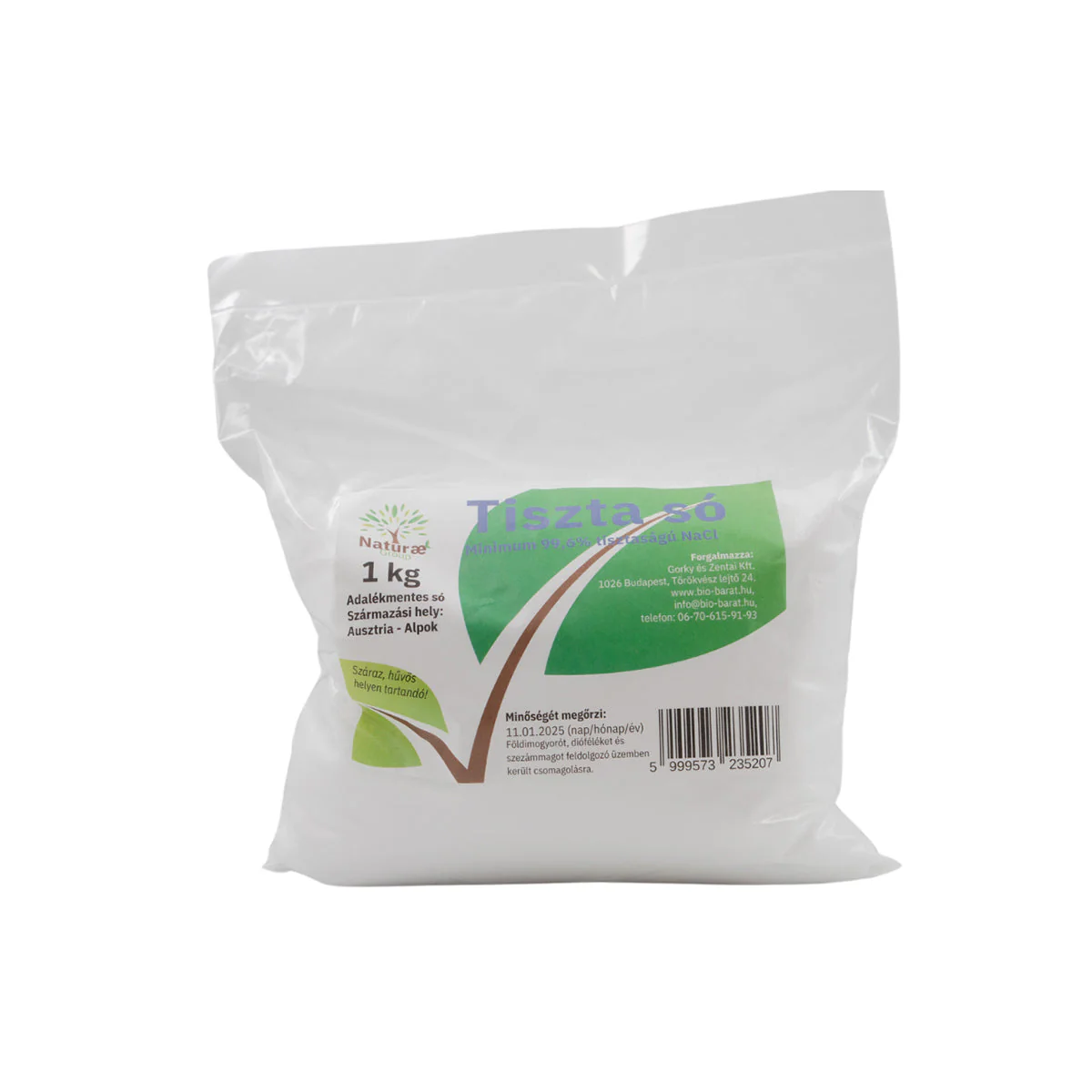 Tiszta só - 1kg