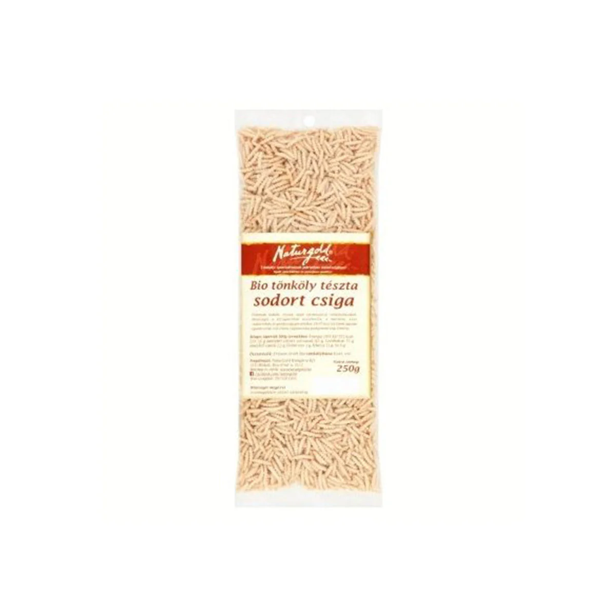 Tönköly tészta sodort csiga - bio - 250g