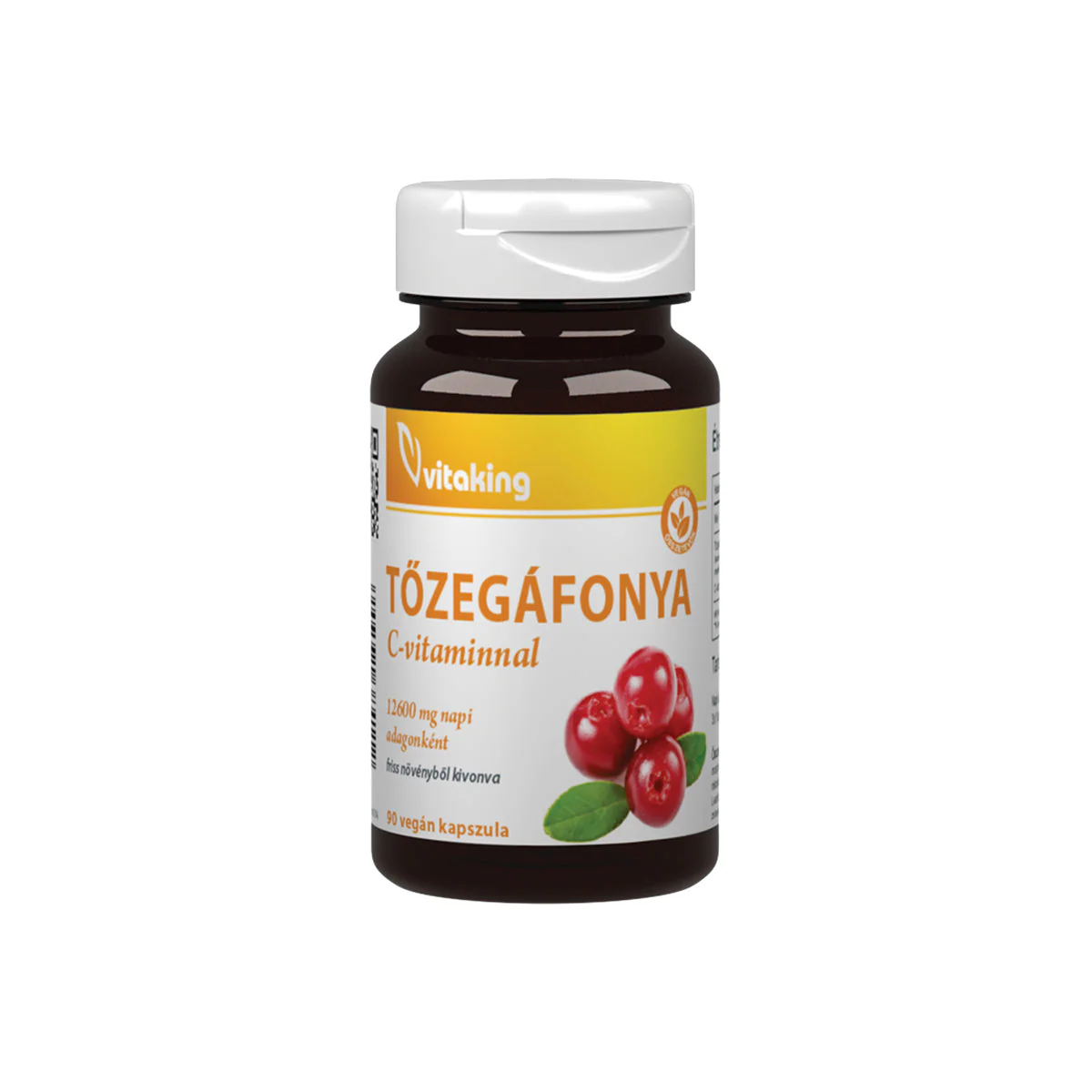 Tőzegáfonya C-vitaminnal - 90db