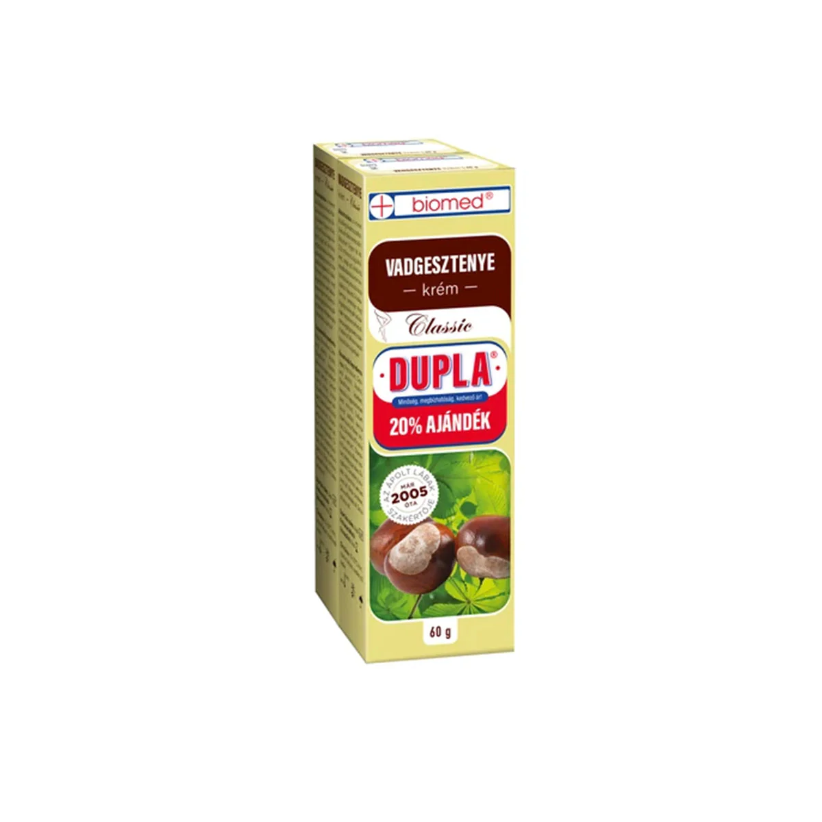 Vadgesztenye Krém DUPLA 2x- 60g