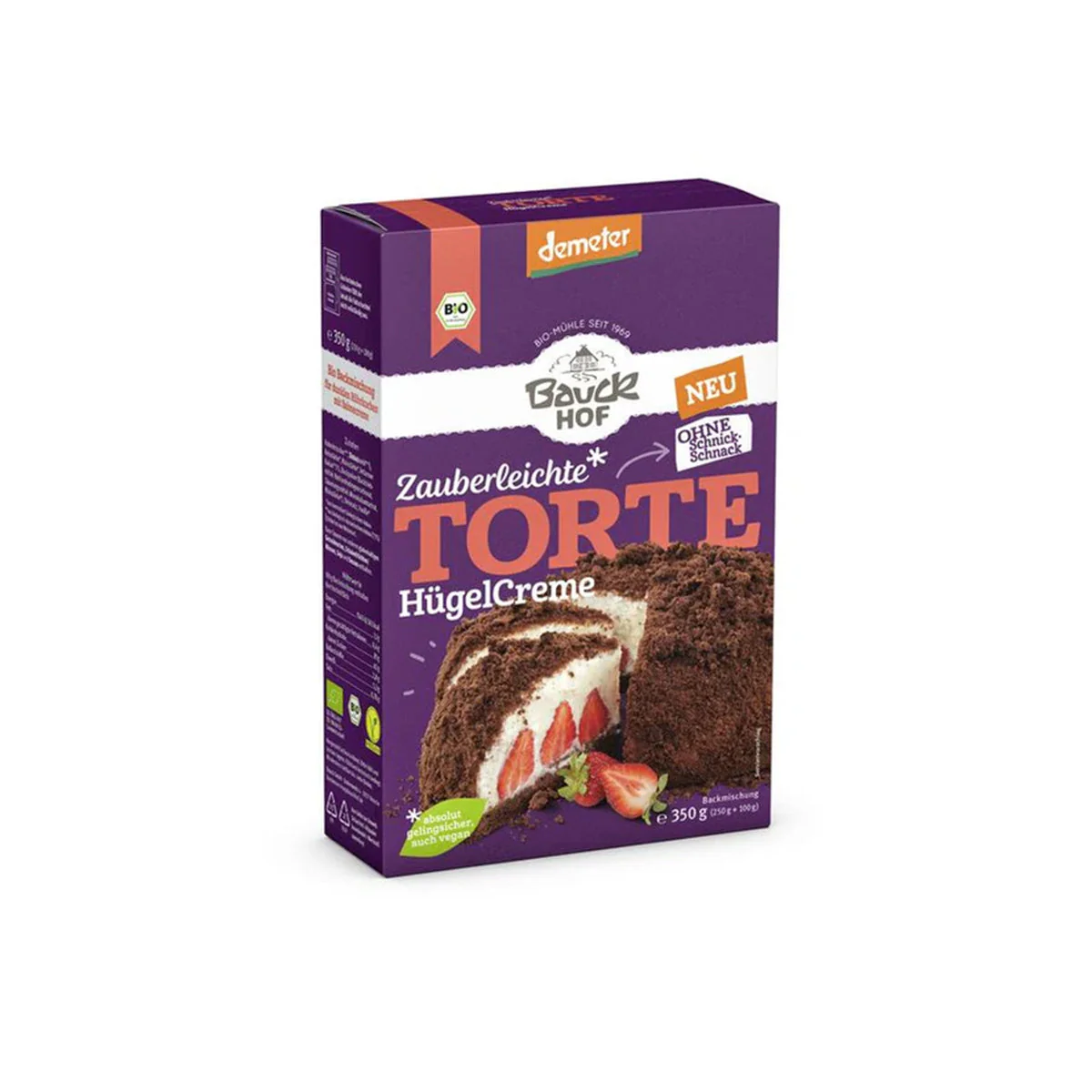 Vakondtúrás süteménykeverék - bio - 350g