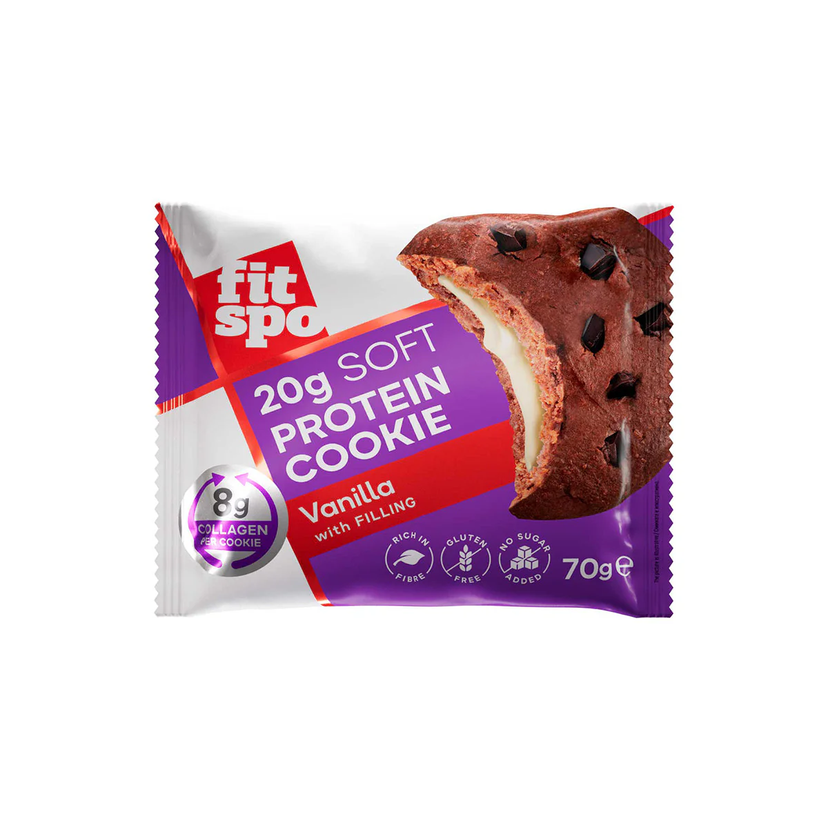 Vanília ízű protein süti gluténmentes - 70g