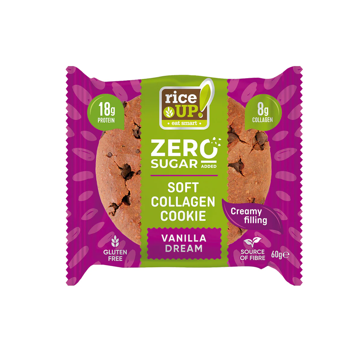 Vanília protein keksz kollagén zero - 60g