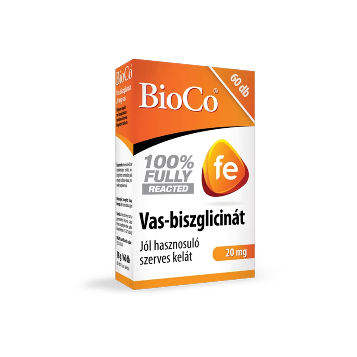 Vas-biszglicinát Tabletta - 60db