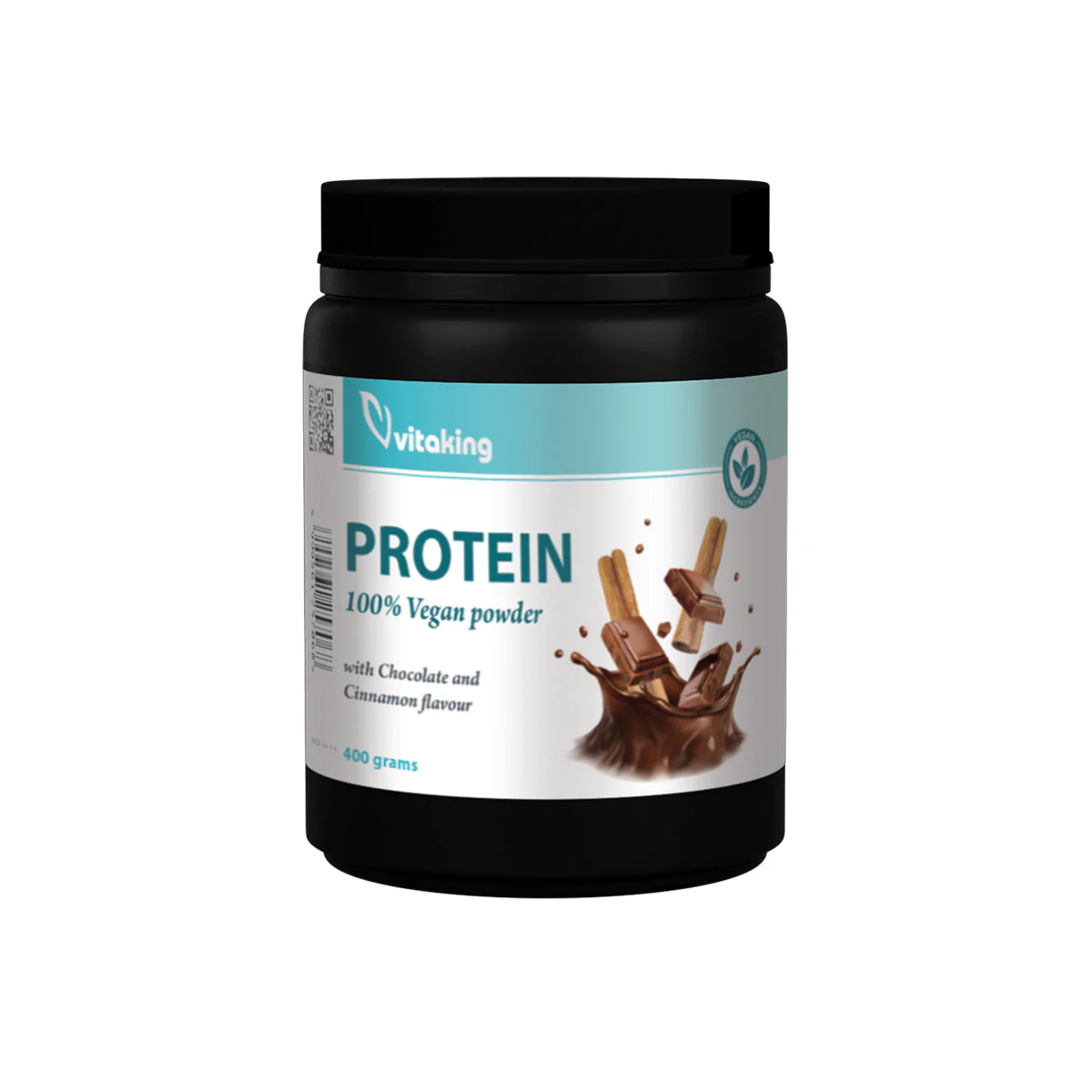 Vegán Protein Por Csokoládé Fahéj Ízű - 400g