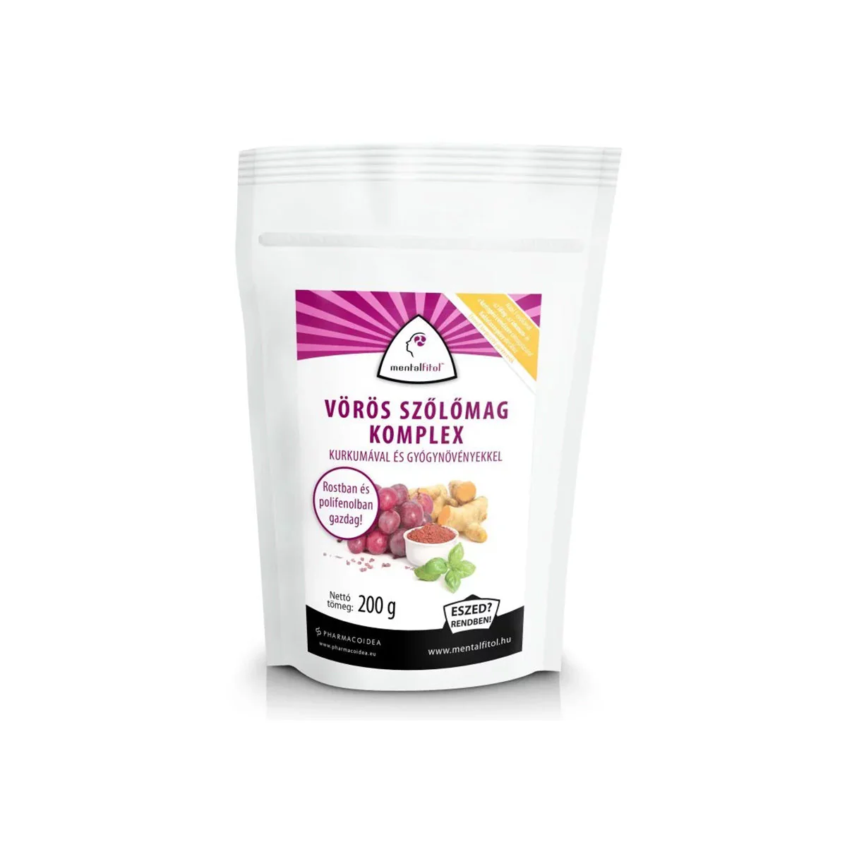 Vörös Szőlőmag Őrlemény - 200g