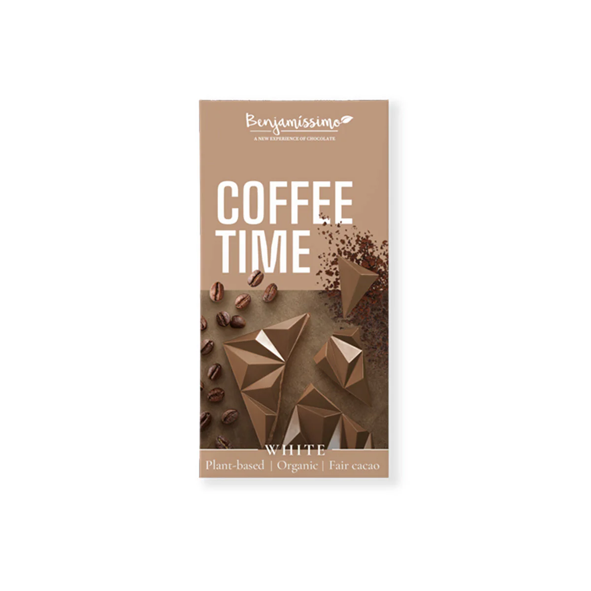 White Koffeinmentes Kávé csokoládé vegán - bio - 60g