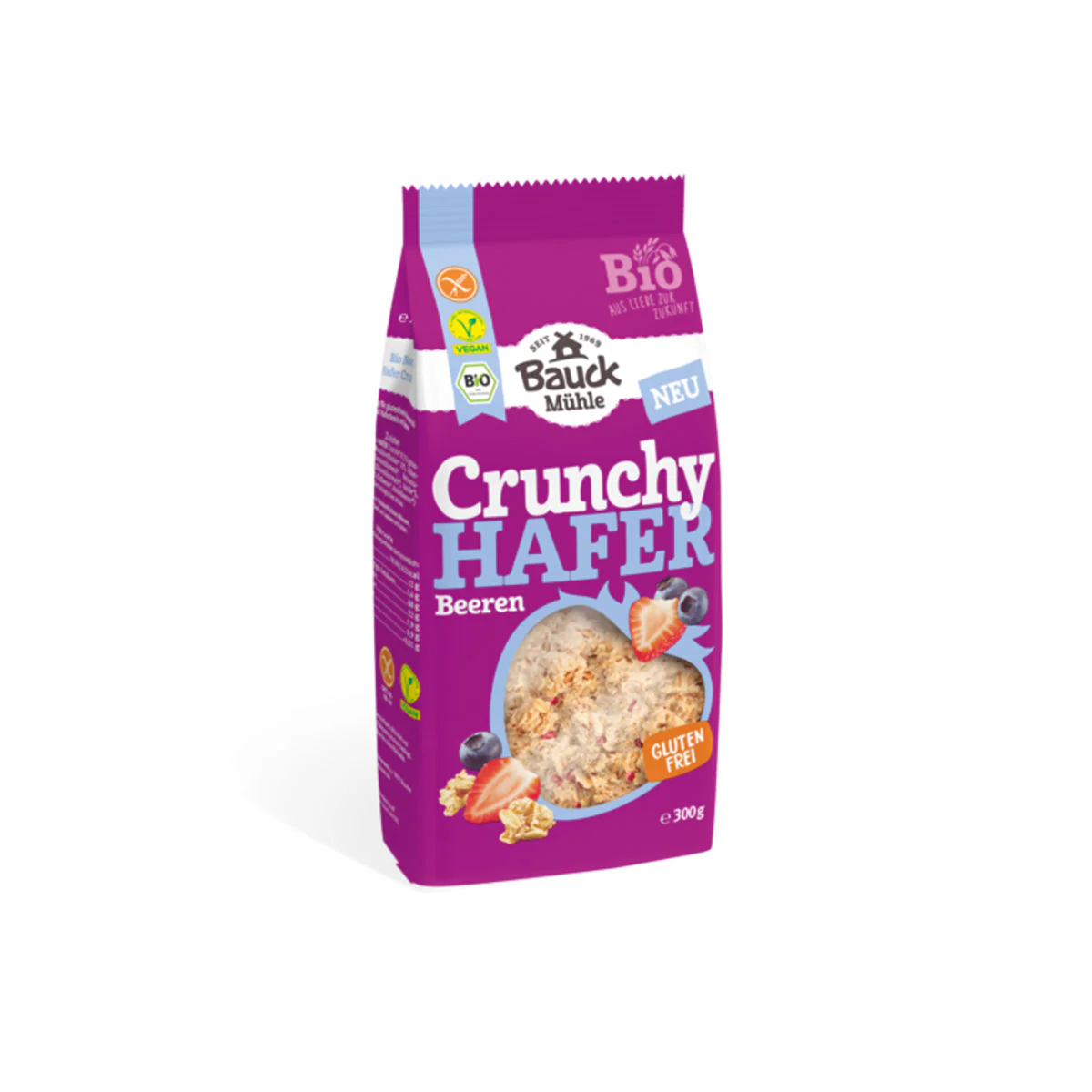 Zab Crunchy Bogyós gyümölcsös gluténmentes - bio - 300g