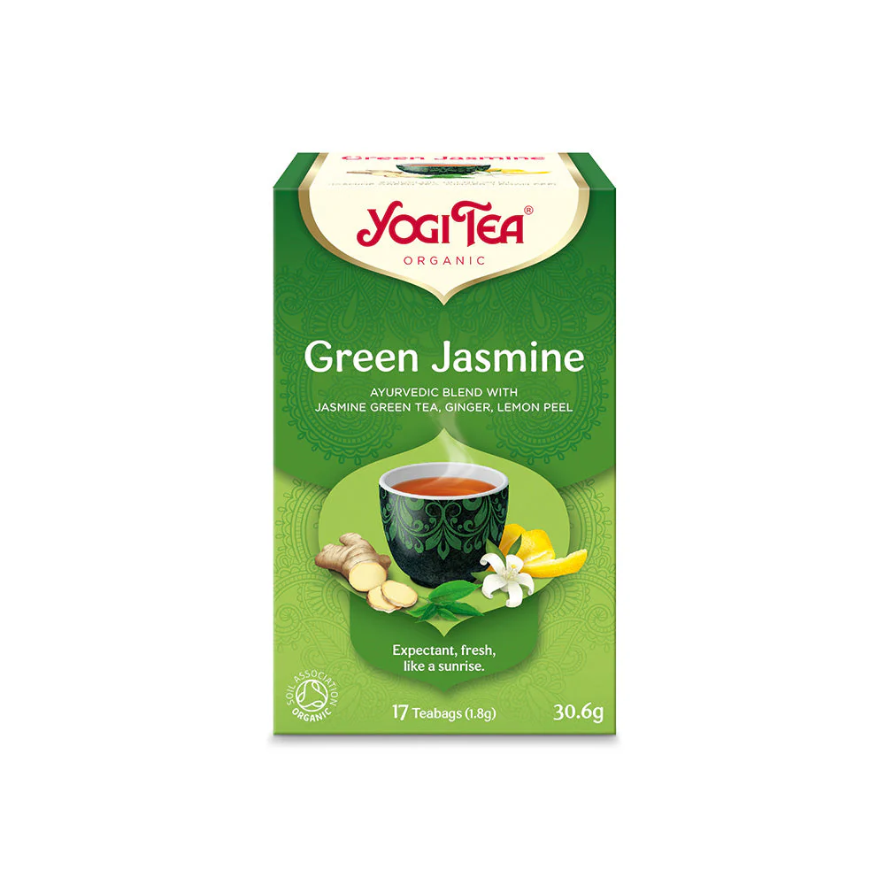 Zöld tea jázminnal - bio - 17db
