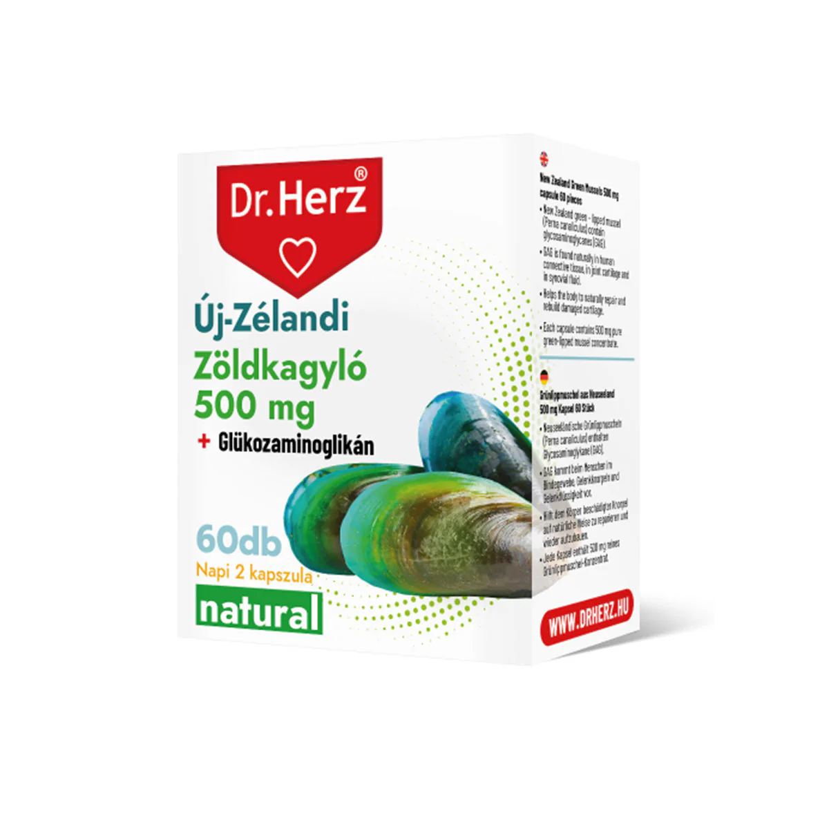 Zöldkagyló Kapszula - 60db